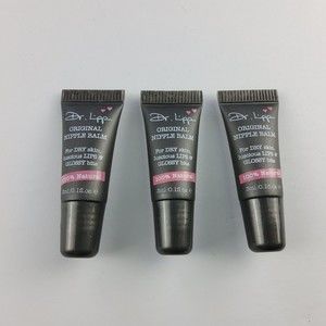 Lot Of 3- Dr. Lipp Original Nipple Balm for Lips Travel/Mini 0.1oz each